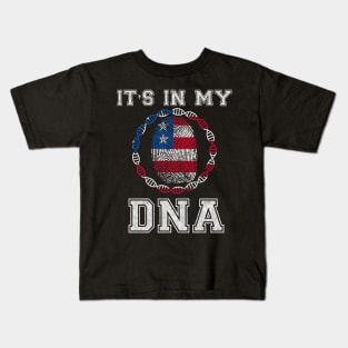 America  It's In My DNA - Gift for American From America Kids T-Shirt